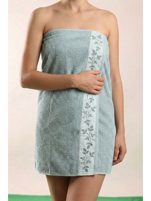 Anılsan Fluffy M.yeşili Banyo Havlusu - 70X140 Cm, 490GR, %100PAMUK, Spa ve Otel Havlusu