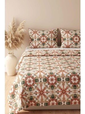 Etnik Saray Çift Kişilik Peluş Battaniye