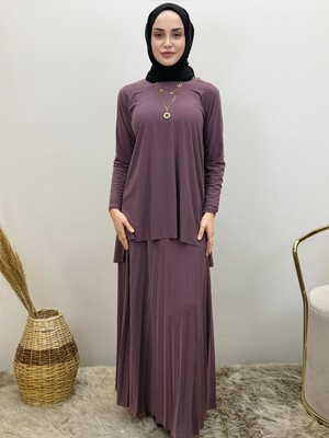 JOOQSTORE Eteği Piliseli Tunik Takım