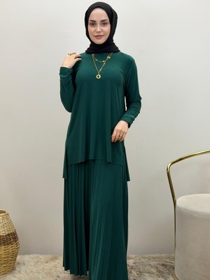 JOOQSTORE Eteği Piliseli Tunik Takım