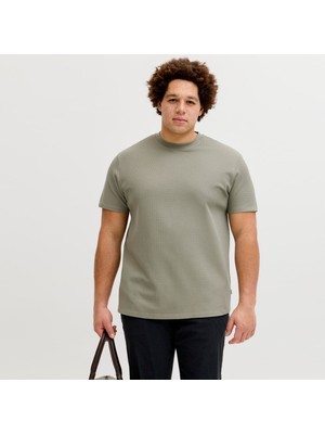 Jack & Jones Büyük Beden Yuvarlak Yaka Tisört - Austin