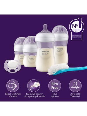 Philips Avent Doğal Tepkili Yenidoğan Hediye Seti, SCD838/11