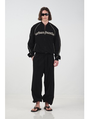 Giesto Urban Hustle Siyah Keten Ceket