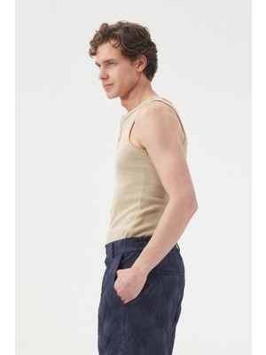 Giesto Yarım Patlı Bej Atlet