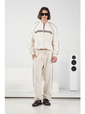 Giesto Urban Hustle Bej Keten Ceket