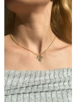 Spossy Silver Jewelry Orta Boy Sembol Kolye