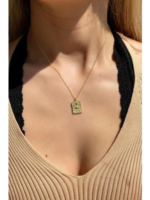 Spossy Silver Jewelry Bereket Simge Kolye