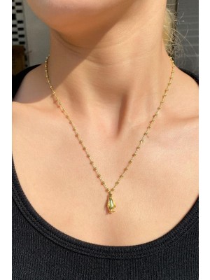 Spossy Silver Jewelry Yalnız Penguen Kolye