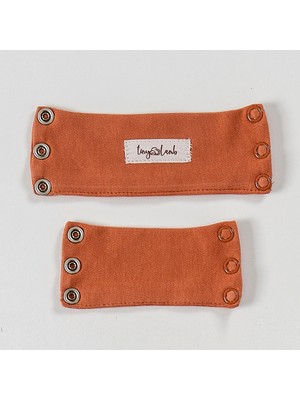 Tiny Lamb Bebek Bodysuit Uzatma Aparatı 2 Adet %100 Pamuk (9.5mm Çıtçıtlıdır)