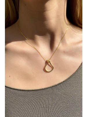 Spossy Silver Jewelry Damla Tasarım Kolye