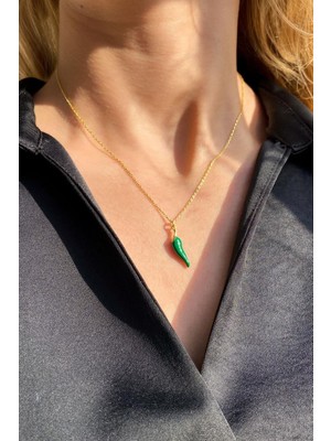 Spossy Silver Jewelry Biber Kolye