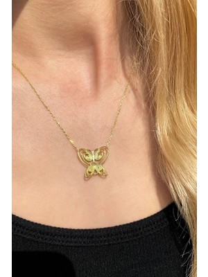 Spossy Silver Jewelry Masumiyet Müzesi Füsun Kelebek Kolye