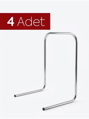 Homedius Yataklı Koltuk Sırt Dayama Destek Demiri Aparatı 4'lü
