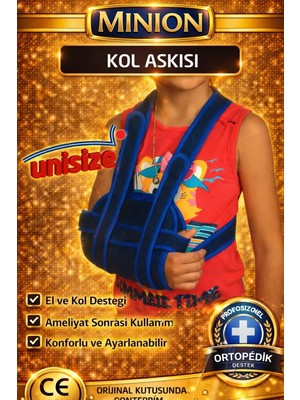 Minion Kol Askısı Çocuk Standart Sıze
