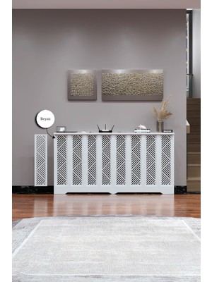 Bagax Gordion Model, Beyaz Renk,iç Ölçü 156 cm Dış Ölçü 160 cm Petek Kaplama, Dresuar