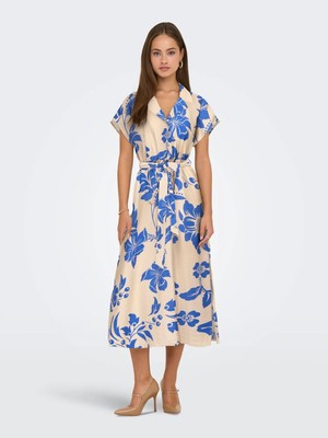 Jdy Jdytroya Life S/s Kadın Midi Elbise 15347216