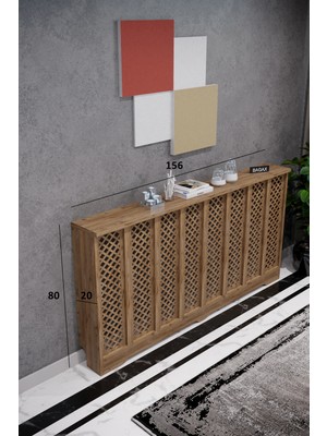 Bagax Petek Onu Dresuar Kaplama 156CM Cok Amacli Dolaplar Mobilya Kalorifer Petek Onu Kapatma