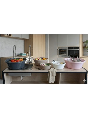 Violet 5 Parça Yuvalak Çok Amaçlı Karıştırma Kase Seti