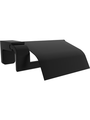 Nobel Braga Lüx Kapaklı Kağıtlık Siyah Vidalı