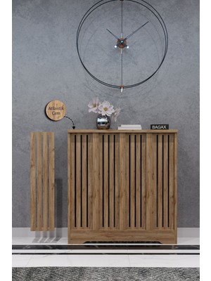 Bagax Efes Model, Çam Renk,iç Ölçü 76 cm Dış Ölçü 80 cm Petek Kaplama, Dresuar