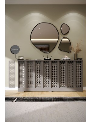 Bagax Zeugma Model, Antrasit Renk,iç Ölçü 156 cm Dış Ölçü 160 cm Petek Kaplama, Dresuar