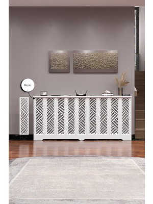 Bagax Gordion Model, Beyaz Renk,iç Ölçü 176 cm Dış Ölçü 180 cm Petek Kaplama, Dresuar