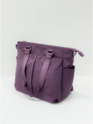 ÖZER-4000 Sanmorris Suya Dayanıklı Paraşüt Kumaş Çapraz Askılı Kadın El ve Omuz Çantası