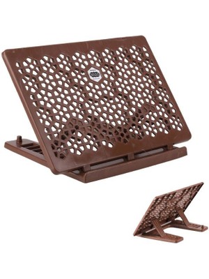 Camimarket Masaüstü Katlanabilir Pratik Rahle Kahverengi Plastik