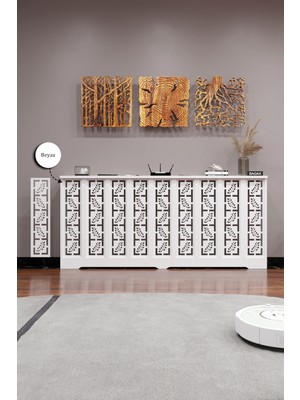 Bagax Assos Model, Beyaz Renk, 176 cm Petek Kaplama, Dresuar