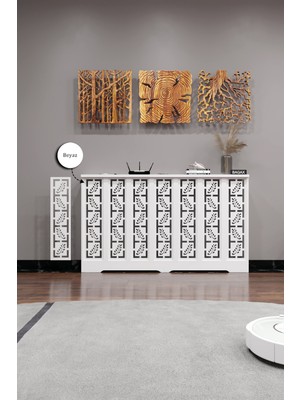 Bagax Assos Model, Beyaz Renk, 136 cm Petek Kaplama, Dresuar