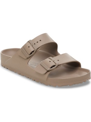 Birkenstock Bırkenstock Arızona Eva Suya Dayanıklı Sütlü Kahve Çift Bantlı Erkek Terlik 1030447