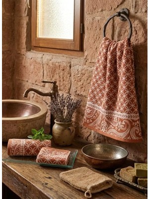 A.Z.H. (El ve Yüz Havlusu Hediyeli) (1 Adet) Bukle Cotton 70X140 Banyo Havlusu