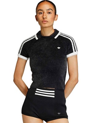 Adidas Knit Cali T Kadın Günlük Tişört KD2428 Siyah