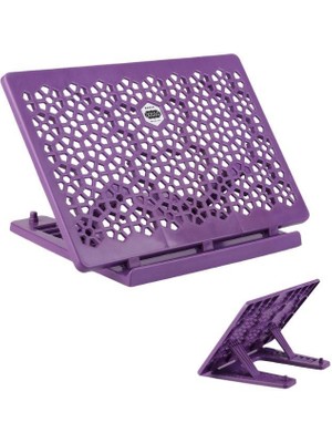 Camimarket Masaüstü Katlanabilir Pratik Rahle Mor Plastik
