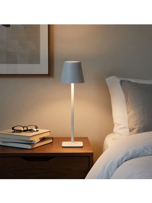 Ack Masa Lambası Mat Gümüş Cct 2000MAH