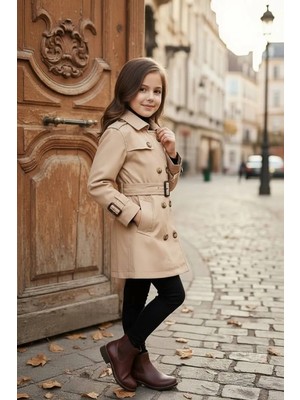 Hc Kids Wear Trençkot Kız Çocuk