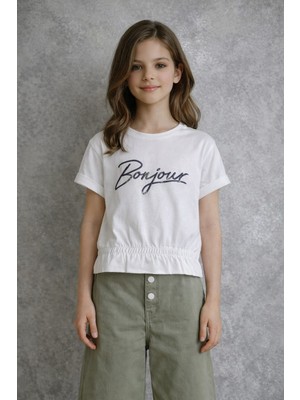 Escabel Kız Çocuk 36193 Gars T-Shirt