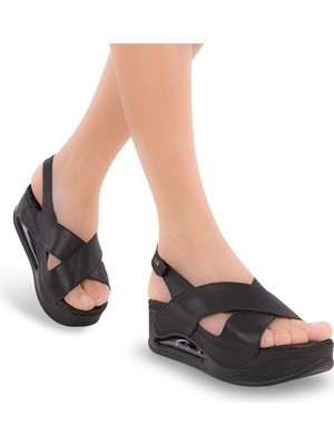 Muya , 31213-ASSOS , Anatomik Air Tabanlı Topuk Dikeni Kadın Sandalet