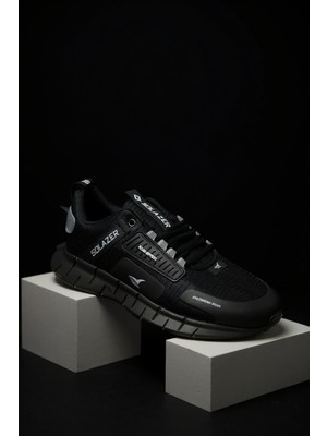 Solazer Erkek Hafi Sneaker Siyah-Beyaz Spor Ayakkabı