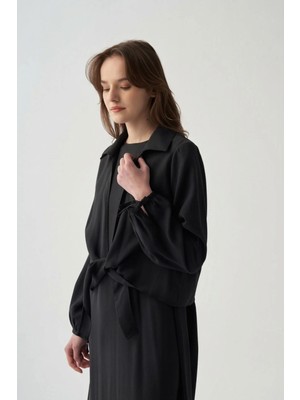 ALLDAY Siyah-Modal Kolsuz Içlik