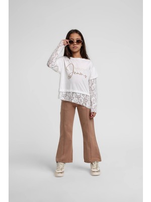 Escabel Kız Çocuk 26177 Gars Pantolon