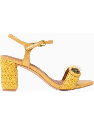 Kurt Geiger Kensington Langley Şık Tasarım Kadın Topuklu Sandalet
