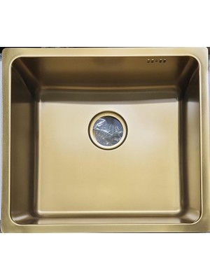 Gralux Evye Yeni Ürün 40 x 45 Tezgah Üstü & Tezgah Altı Uygulamalı Titanyum Pvd Kaplama