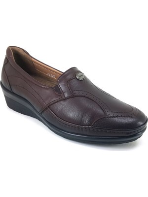 Forelli 26226 Anatomik Günlük Bayan Ayakkabı Kahverengi