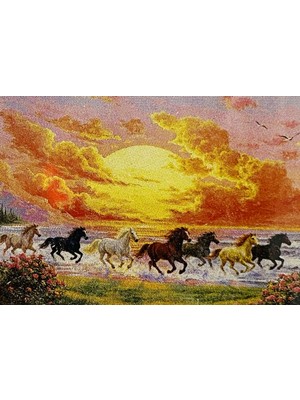 Elegantshop 5d Yapışan Boncuk Mozaik Tablo 30*40 cm XQH92229