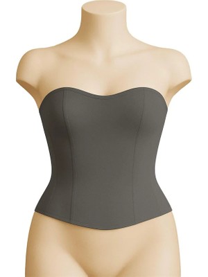 Red Womans Gri Mı Emay 9155 Terletici Korse Büstiyer