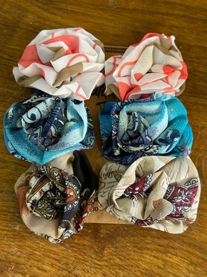 Gönülden Tasarım 6 Adet Renkli Toka Seti 7x7 cm