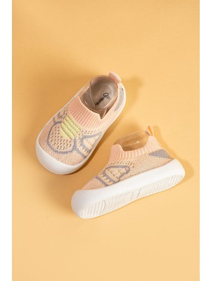 Mumenim Docol Kız Çocuk Bebek Esnek, Rahat Ortopedik Taban Pembe Günlük Ilk Adım Ayakkabısı ve Çocuk Sneaker