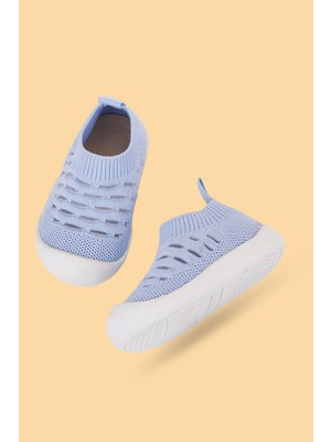 Mumenim Hobyo Unisex Bebek&çocuk Ortopedik Taban Mavi Ilk Adım Ayakkabısı&sneaker&günlük Spor Ayakkabı