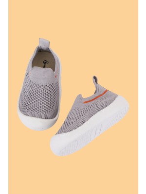 Mumenim Laaleys Unisex Bebek&çocuk Kaymaz Ortopedik Taban Mavi Ilk Adım Ayakkabısı Spor Sneaker